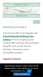 Mobile Screenshot of erbrecht-abc.info